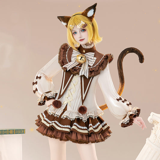 【Nekocos】Vocaloid Kagamine Rin & Len Cosplay Rin & Len Cosplay Costume | Pre-Sale