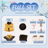 【Nekocos】Vocaloid Kagamine Rin & Len Cosplay Kagamine Rin Little Taoist Priest Cosplay Costume | In Stock
