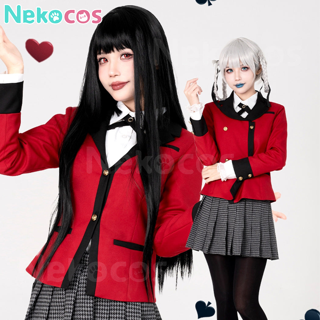 【Nekocos】Anime Kakegurui Cosplay Yumeko Jabami Cosplay Costume  Premium Edition | Custom-Tailor