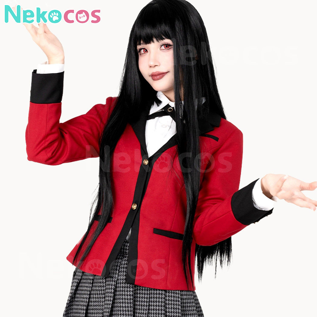 【Nekocos】Anime Kakegurui Cosplay Yumeko Jabami Cosplay Costume  Premium Edition | Custom-Tailor
