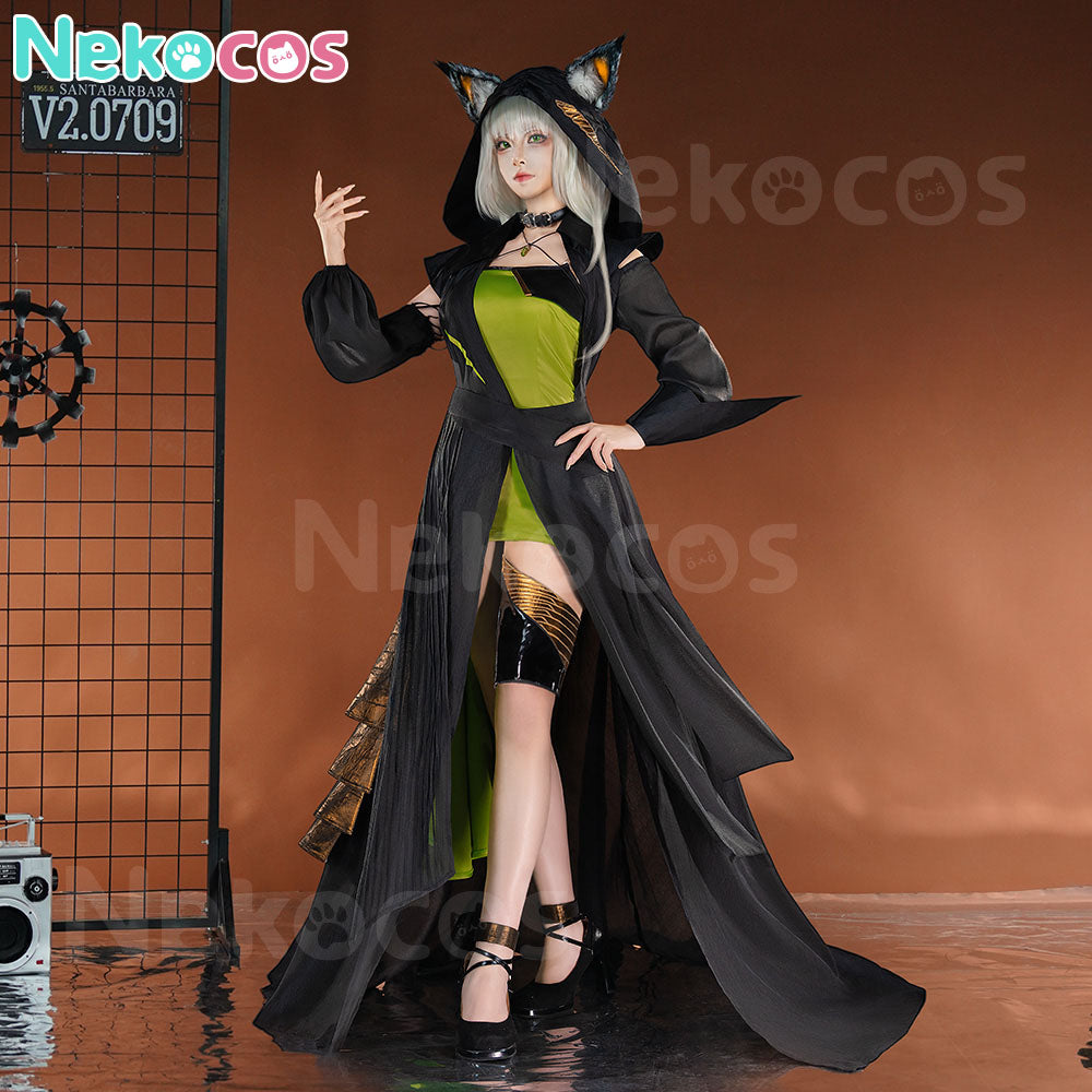 【Nekocos】Game Arknights Cosplay Kal'tsit Cosplay Costume Premium Edition