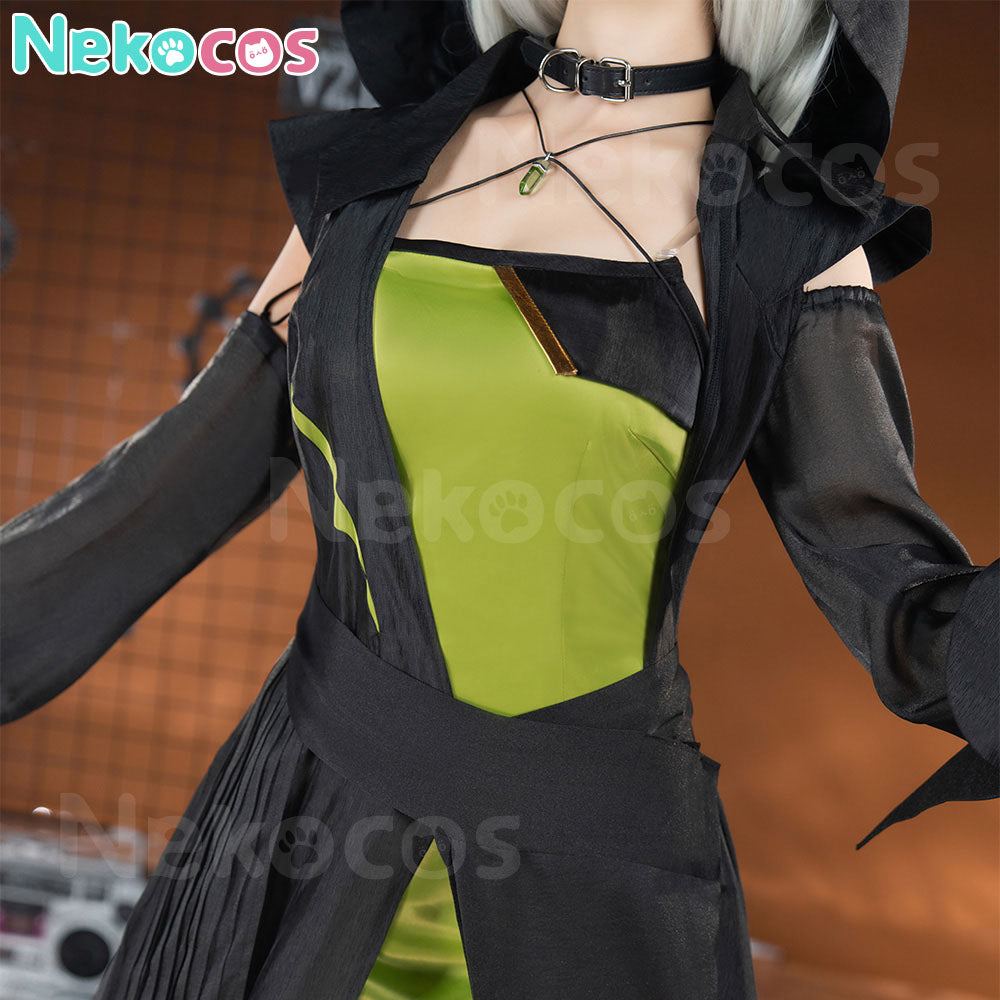 【Nekocos】Game Arknights Cosplay Kal'tsit Cosplay Costume Premium Edition