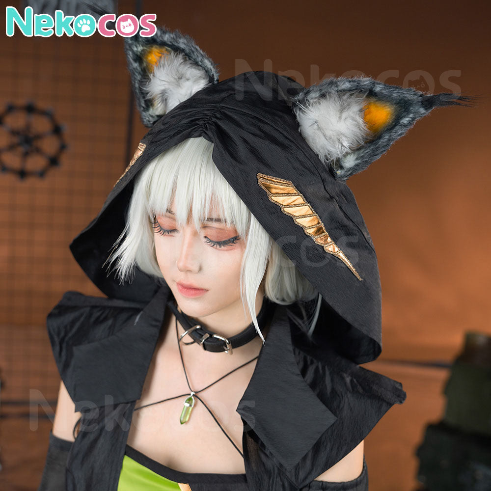 【Nekocos】Game Arknights Cosplay Kal'tsit Cosplay Costume Premium Edition