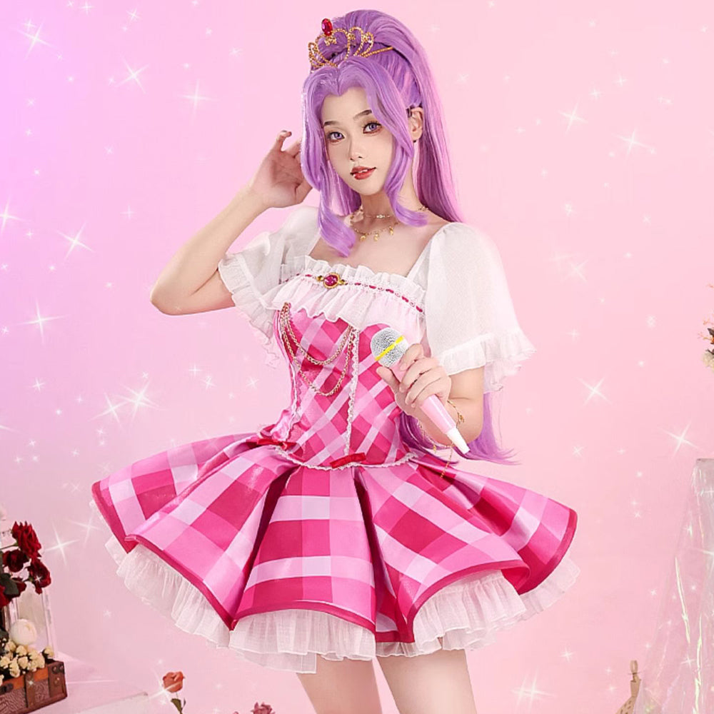 【Nekocos】Anime Aikatsu! Cosplay Kanzaki Mitsuki Cosplay Costume Premium Edition | In Stock