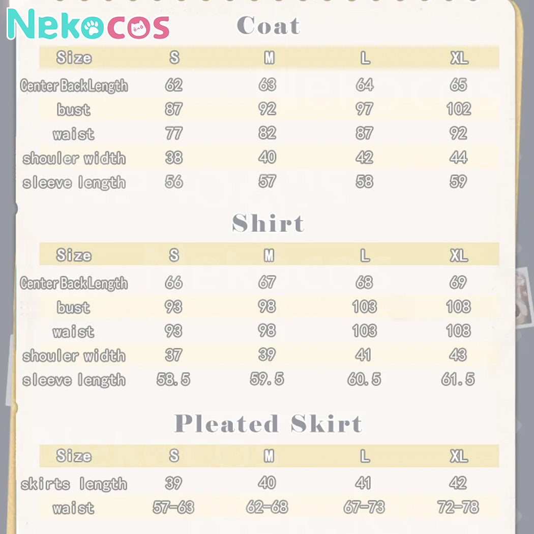 【Nekocos】Anime Your Lie in April Cosplay Kaori Miyazono Cosplay Costume | In Stock