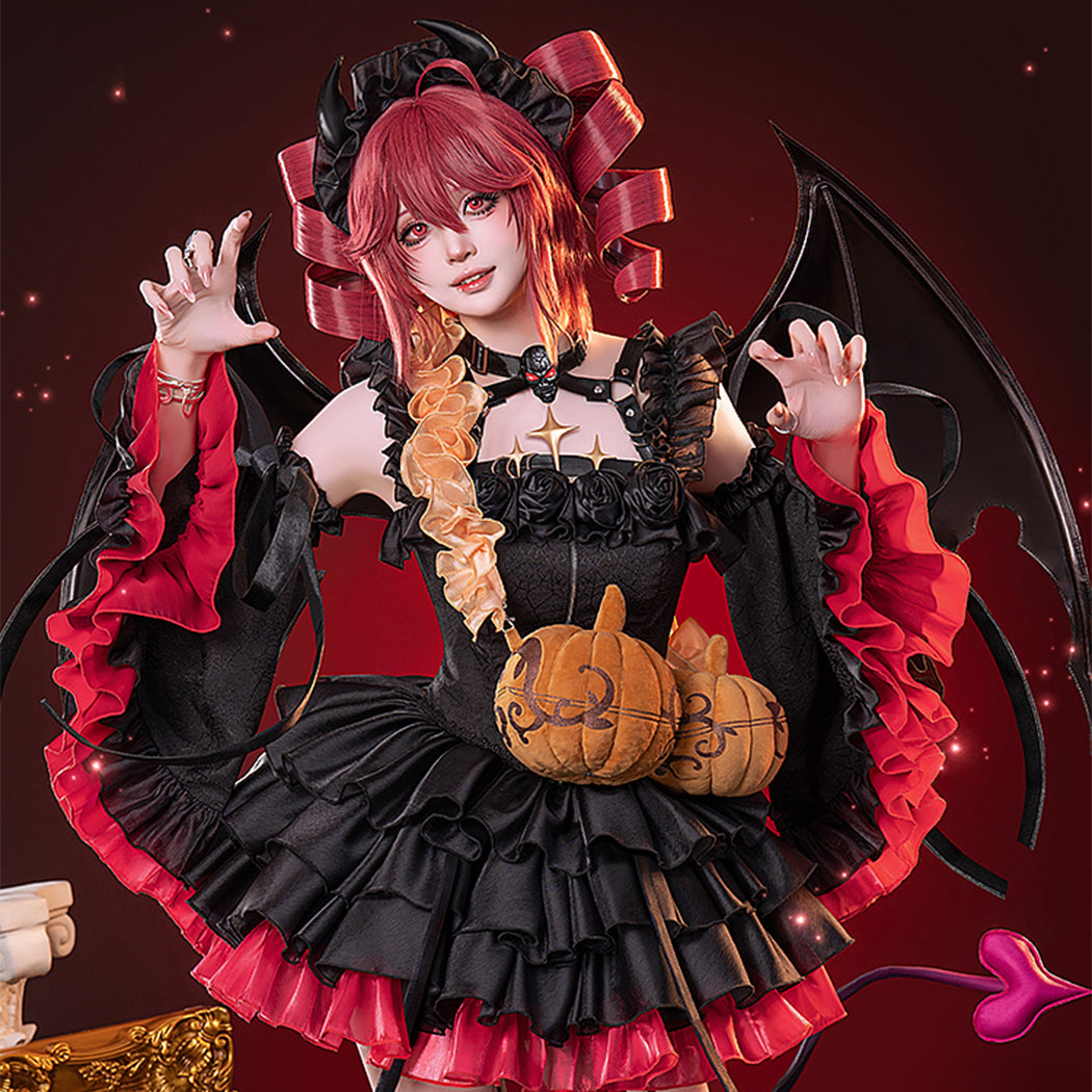 【Nekocos】Vocaloid Hatsune Miku Cosplay Kasane Teto Cosplay Costume Premium Edition | In Stock