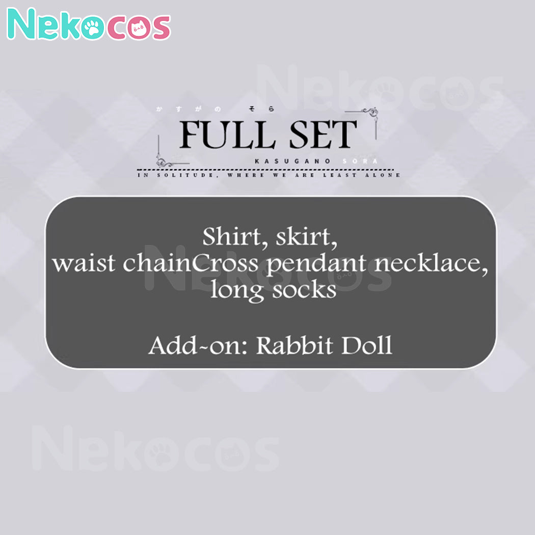 【Nekocos】Anime Yosuga no Sora Cosplay Kasugano Sora Costume | Custom-Tailor