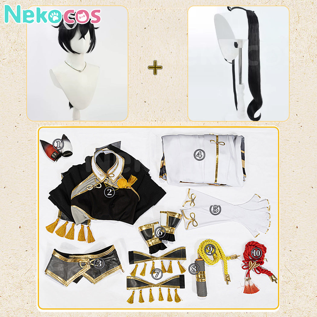 【Nekocos】Game Uma Musume Pretty Derby Cosplay Katsuragi Ace Cosplay Costume | Custom-Tailor