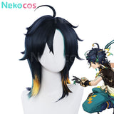 【Nekocos】Game Genshin Impact Cosplay Kinich Cosplay Wig | In Stock