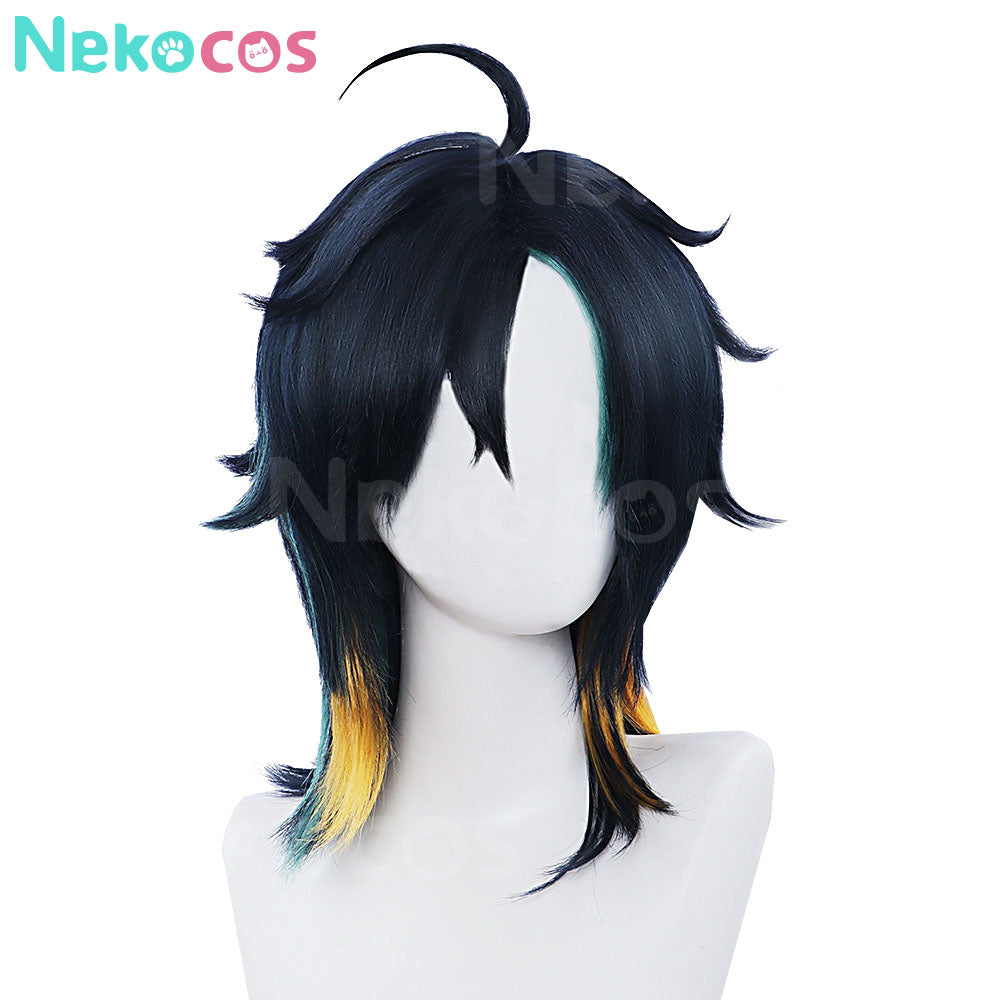 【Nekocos】Game Genshin Impact Cosplay Kinich Cosplay Wig | In Stock