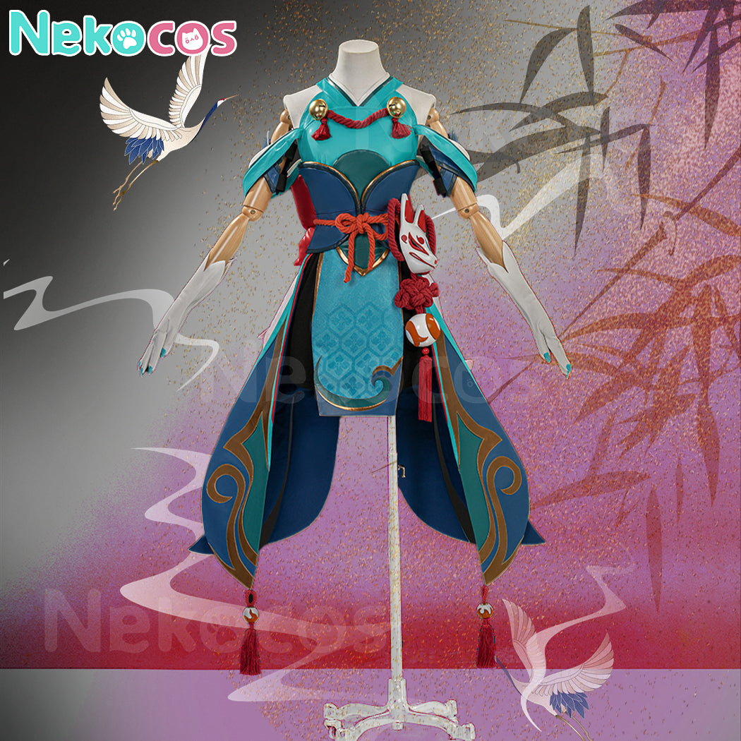 【Nekocos】Game Overwatch Cosplay Inari Fox Kiriko Cosplay Costume | Custom-Tailor