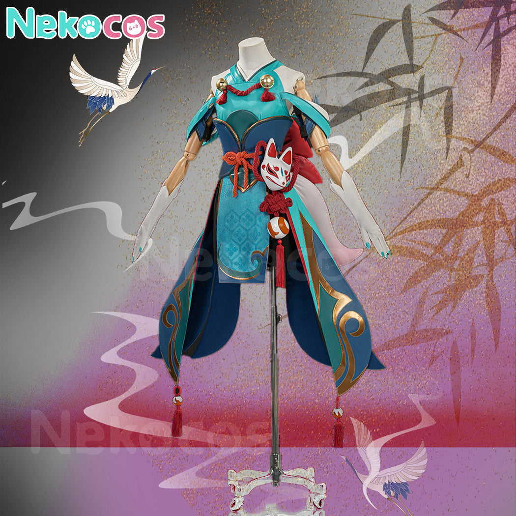 【Nekocos】Game Overwatch Cosplay Inari Fox Kiriko Cosplay Costume | Custom-Tailor