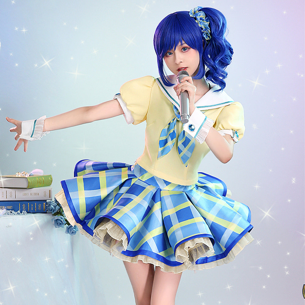 【Nekocos】Anime Aikatsu! Cosplay Kiriya Aoi Cosplay Costume Premium Edition | In Stock