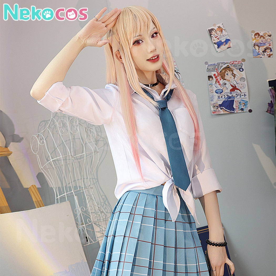 【Nekocos】Anime My Dress Up Darling Cosplay Kitagawa Marin Uniform Cosplay Costume | In Stock