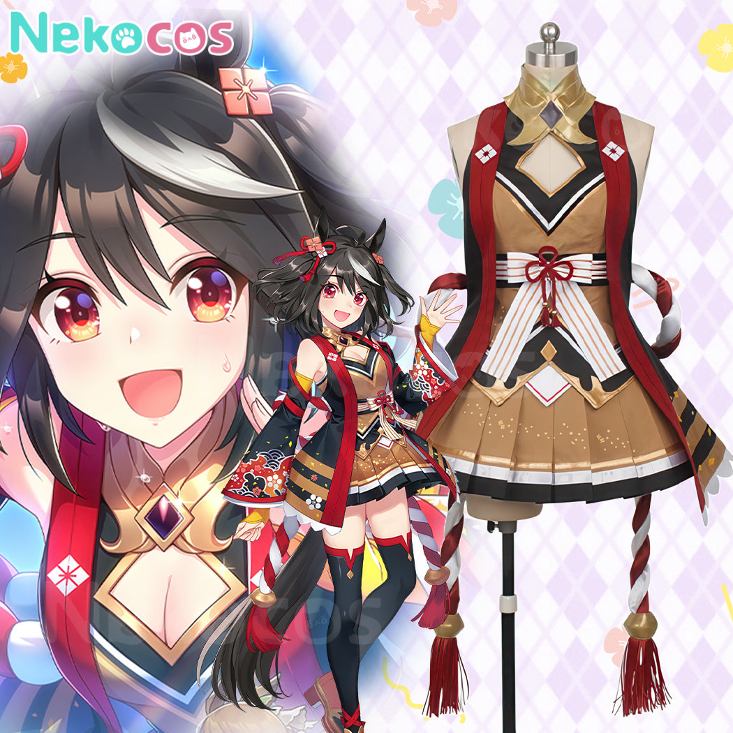 【Nekocos】Game Uma Musume Pretty Derby Cosplay Kitasan Black Cosplay Costume | Pre-Sale