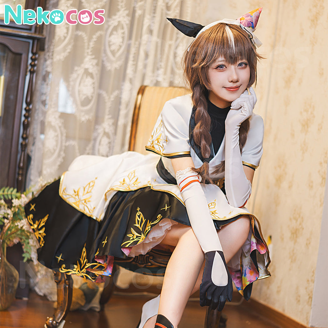 【Nekocos】Game Uma Musume Pretty Derby Cosplay Kitasan Black Cosplay Costume | Custom-Tailor