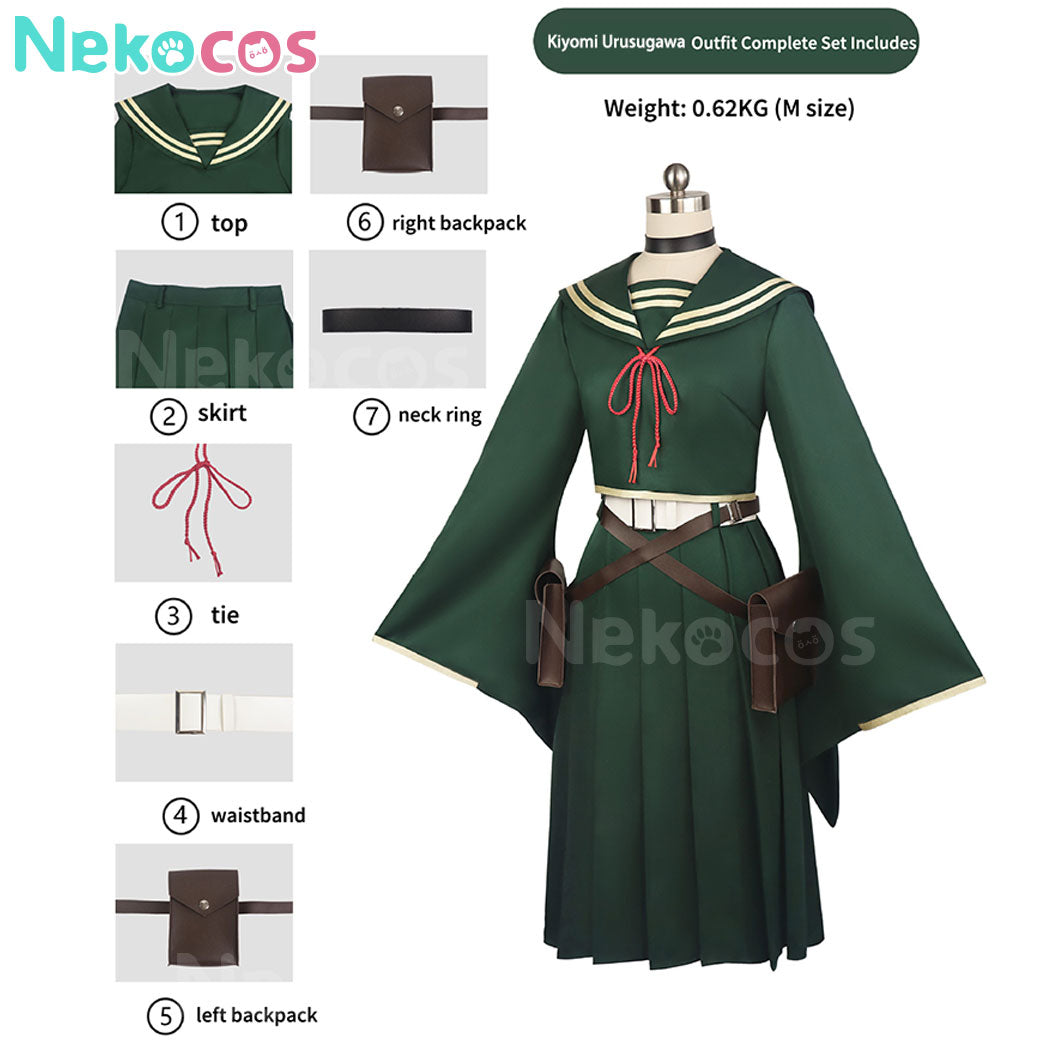 【Nekocos】Anime Dead Account Cosplay Soji Enishiro&Kiyomi Urusugawa Cosplay Costume | Custom-Tailor