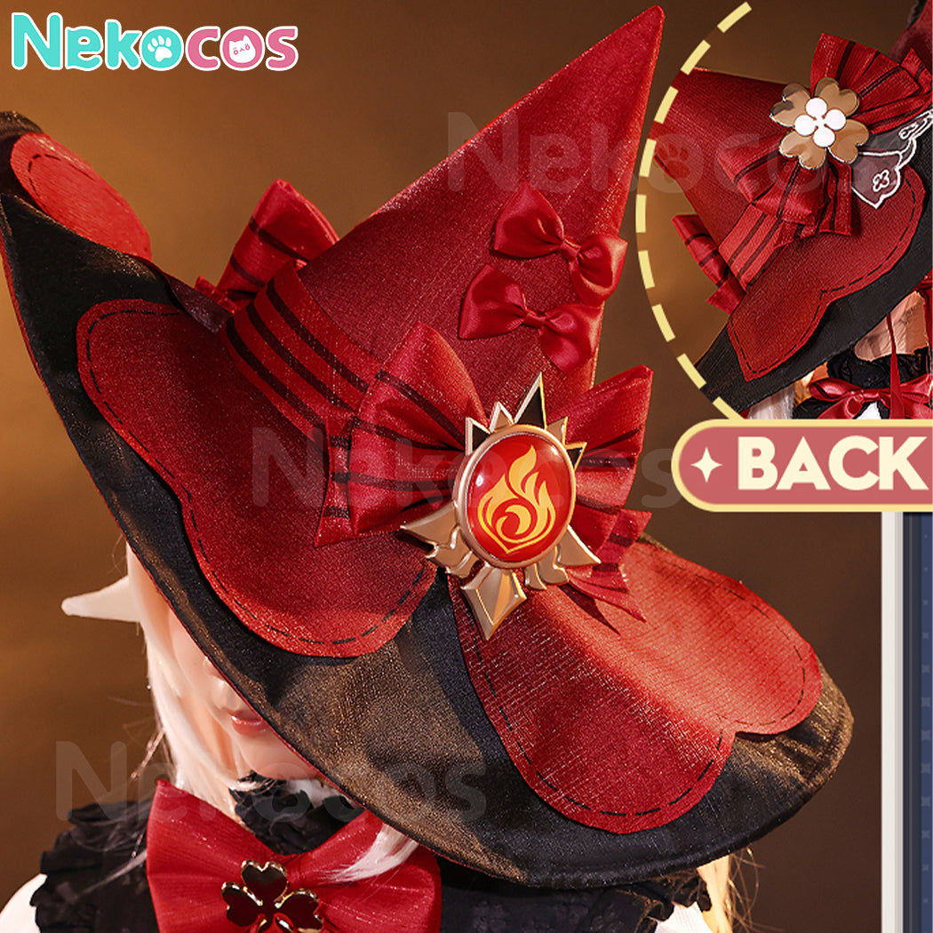 【Nekocos】Game Genshin Impact Cosplay Blossoming Starlight Klee Cosplay Costume Premium Edition | In Stock
