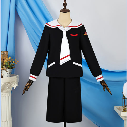 【Nekocos】Anime Cardcaptor Sakura Cosplay Li Syaoran Cosplay Costume | In Stock