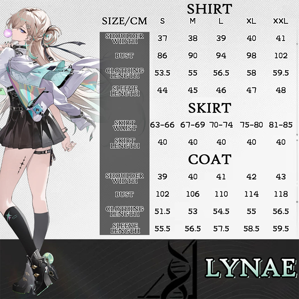 【Nekocos】Game Wuthering Waves Cosplay Lynae Cosplay Costume | Custom-Tailor