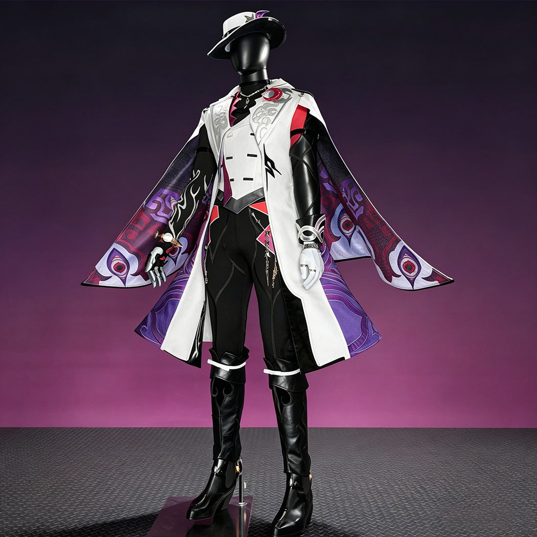 【Nekocos】Game Honkai: Star Rail Cosplay Ashveil Ashen Detective Agency Cosplay Costume Premium Edition | Custom-Tailor