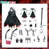 【Nekocos】Game Arknights Cosplay Levatine Laevatain Cosplay Costume Premium Edition | Custom-Tailor