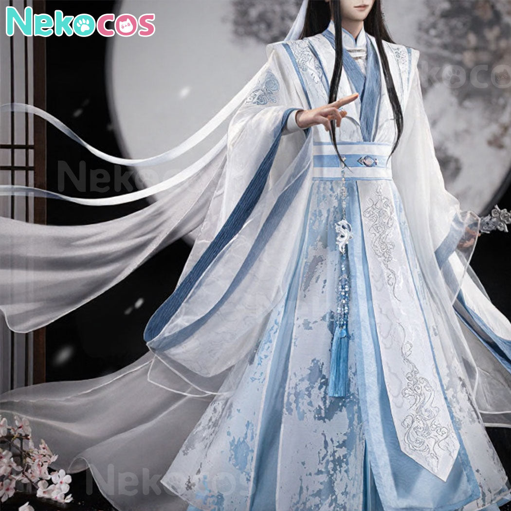 【Nekocos】Anime Cosplay Grandmaster of Demonic Cultivation Cosplay Lan Wangji Cosplay Costume  | Custom-Tailor