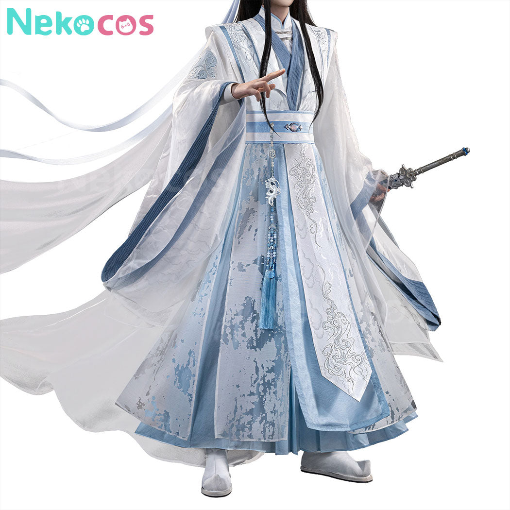 【Nekocos】Anime Cosplay Grandmaster of Demonic Cultivation Cosplay Lan Wangji Cosplay Costume  | Custom-Tailor