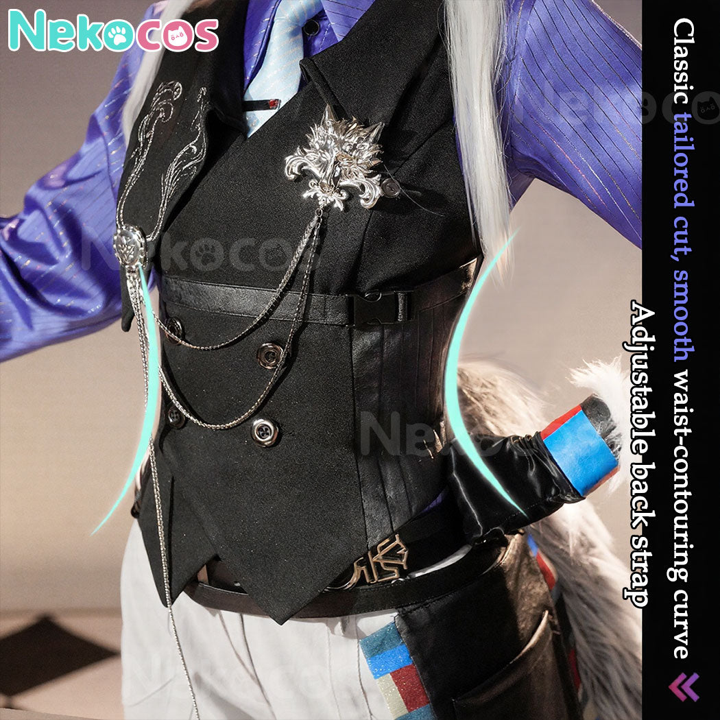 【Nekocos】Game Arknights Cosplay Lappland the Decadenza Cosplay Costume Premium Edition | Custom-Tailor