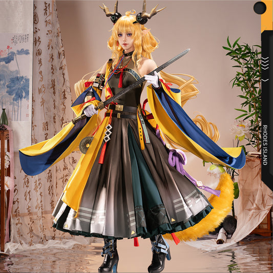 【Nekocos】Game Arknights Cosplay Leizi Cosplay Costume Premium Edition | Pre-Sale