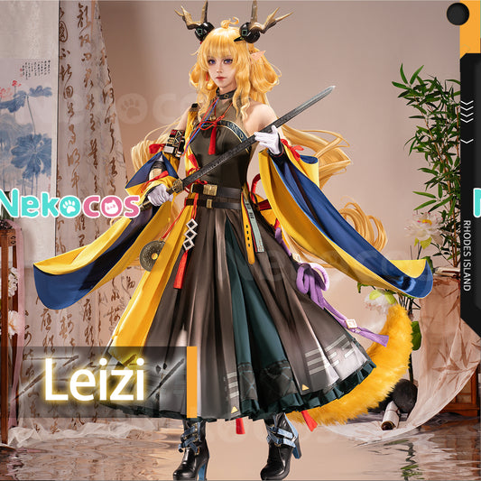 【Nekocos】Game Arknights Cosplay Leizi Cosplay Costume Premium Edition | Pre-Sale