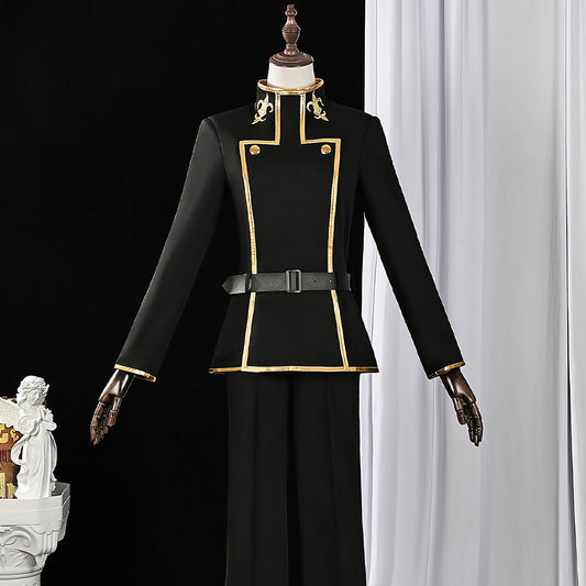 【Nekocos】Anime Code Geass Cosplay Lelouch Lamperouge School Uniform Cosplay Costume | In Stock