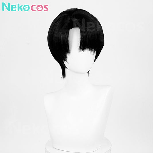 【Nekocos】Anime Attack On Titan Cosplay Levi Ackerman Cosplay Wig | In Stock