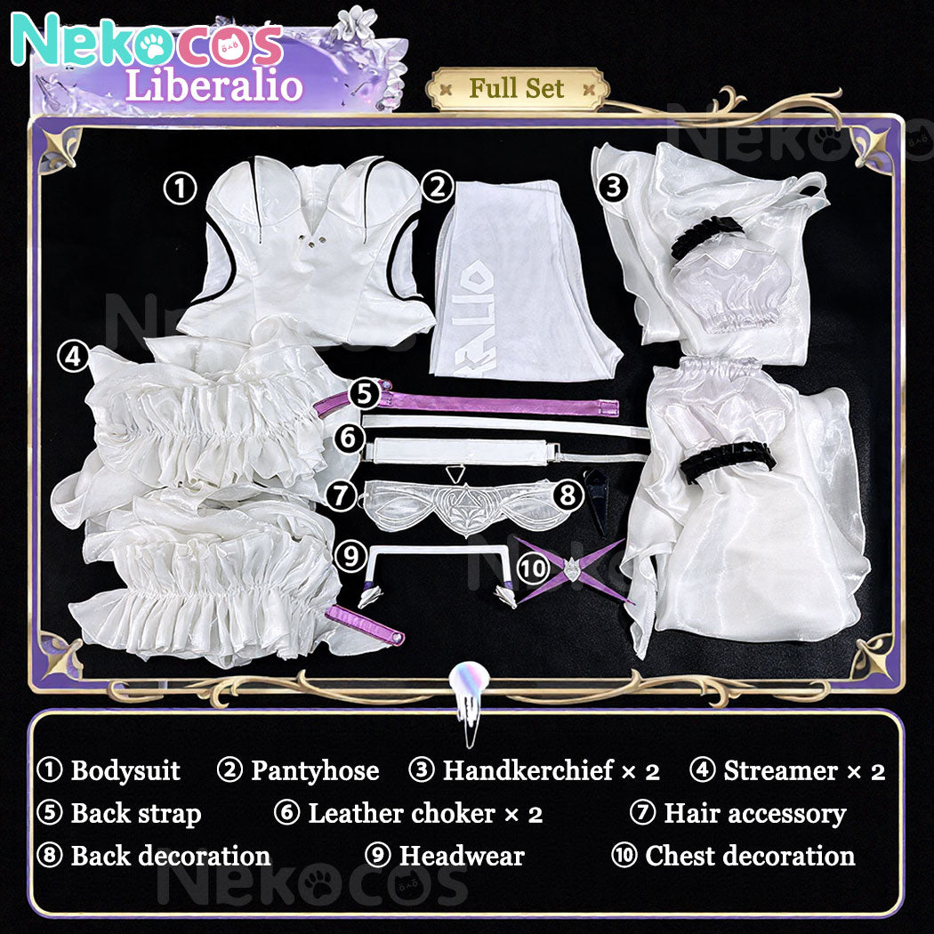 【Nekocos】Game Goddess of Victory: NIKKE Cosplay Liberalio Cosplay Costume | In Stock