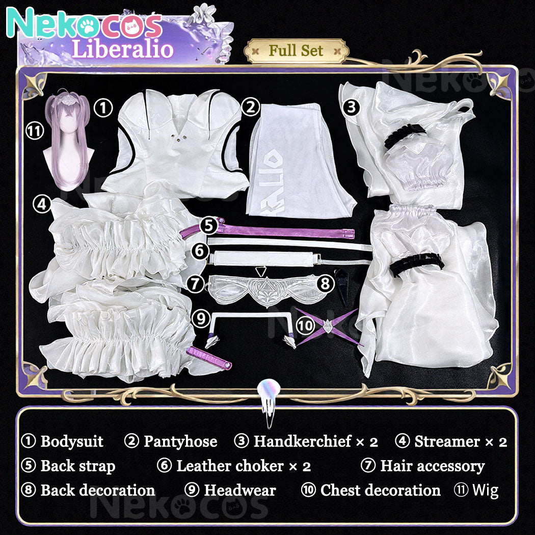 【Nekocos】Game Goddess of Victory: NIKKE Cosplay Liberalio Cosplay Costume | In Stock