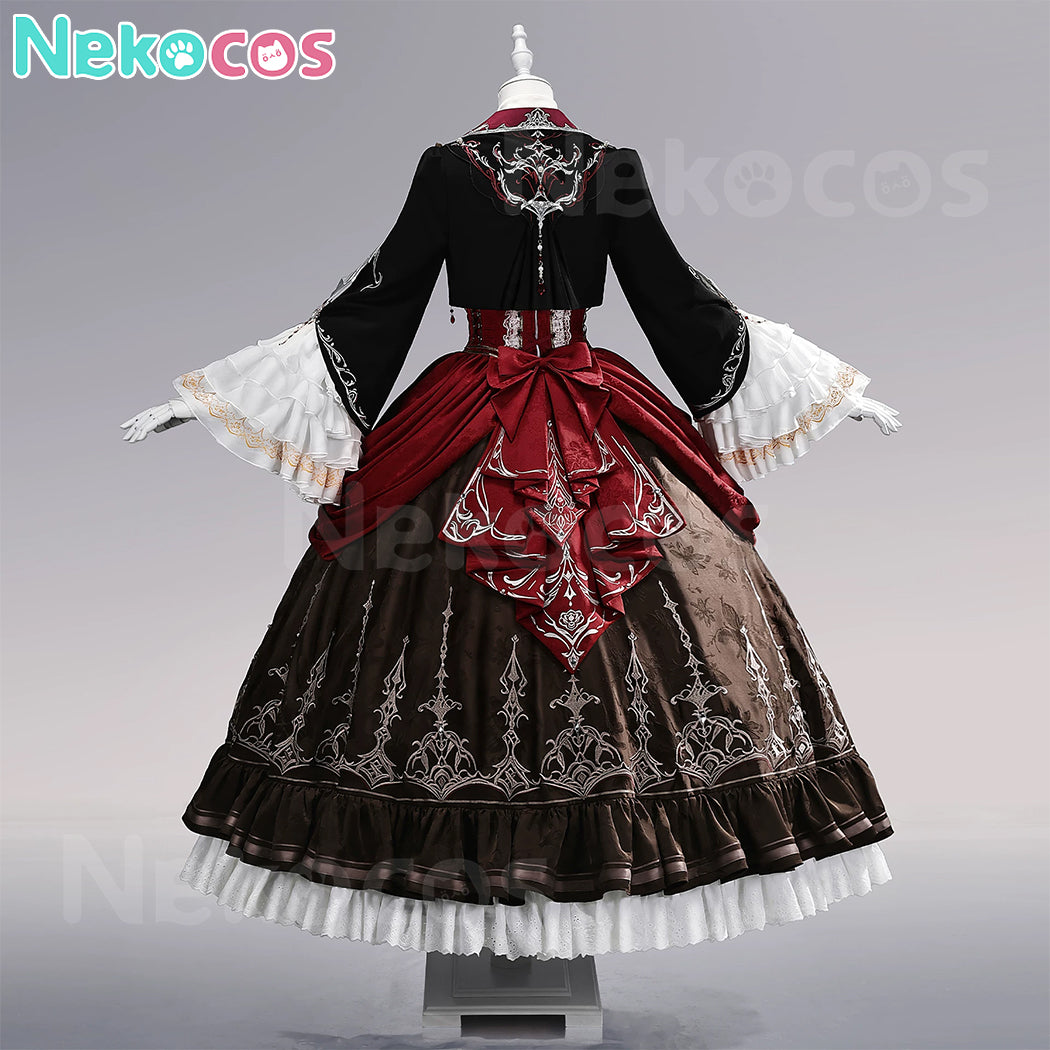 【Nekocos】Game Love and Deepspace MC's Bloodmoon Soulpact Couple Sylus Silverwing Fiend Cosplay Costume Premium Edition | Custom-Tailor