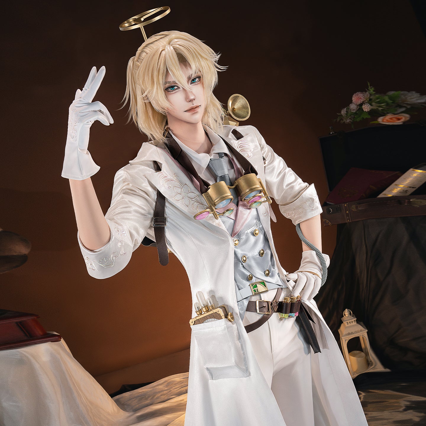 【Nekocos】Game Identity Ⅴ Cosplay Luca Balsa Cosplay Costume Premium Edition | Custom-Tailor