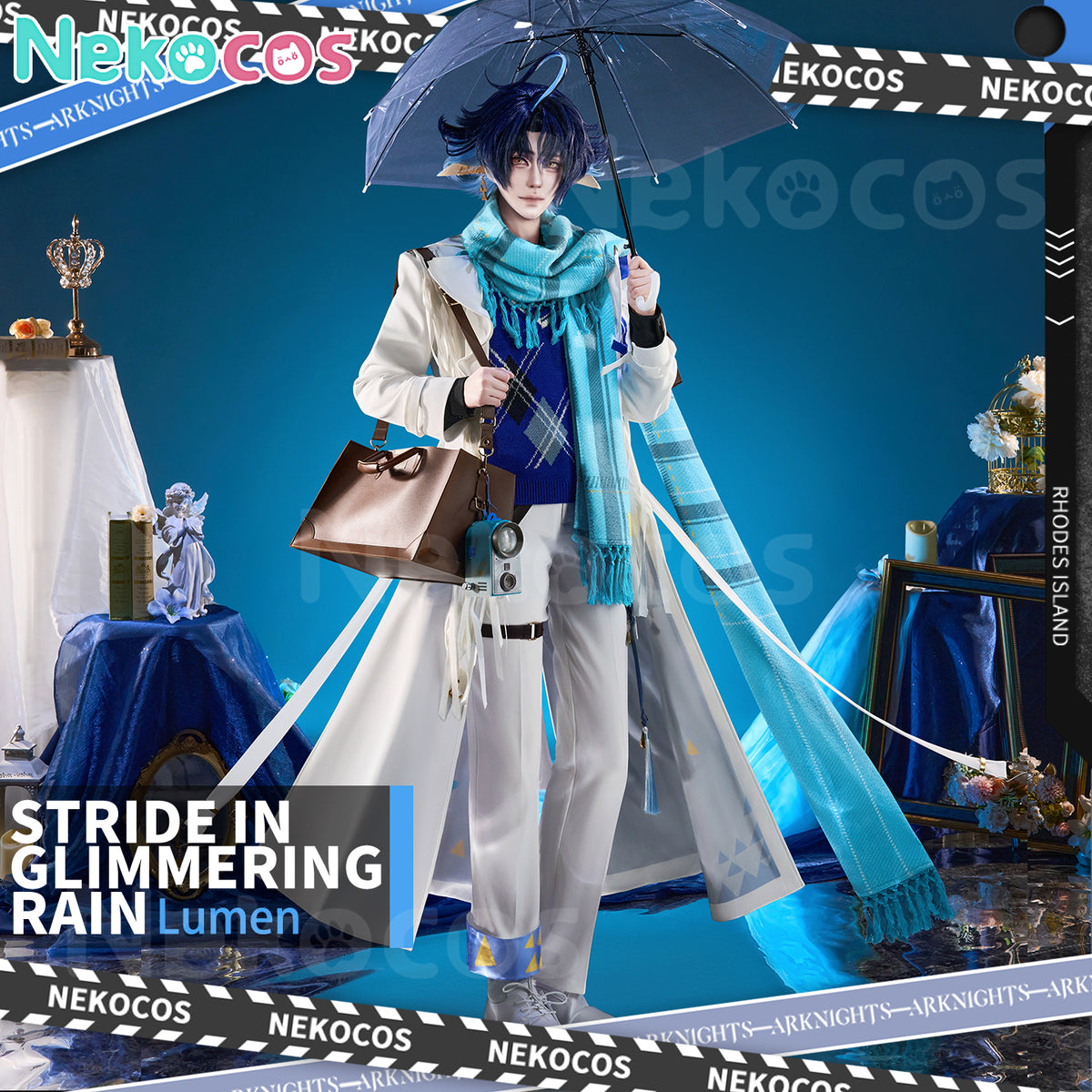【Nekocos】Game Arknights Cosplay Lumen Cosplay Costume Premium Edition