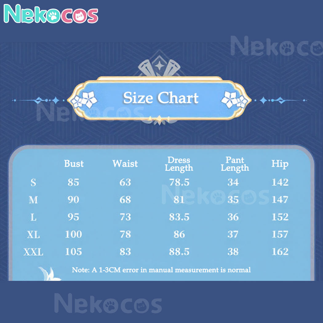 【Nekocos】Game Genshin Impact Lumine Cosplay Costume Premium Edition | Custom-Tailor