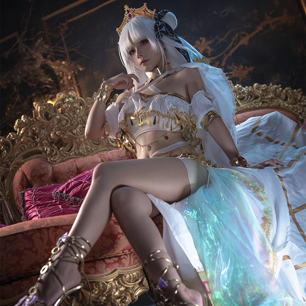 【Nekocos】Game Dead Frontier 2 Cosplay Lusha Cosplay Costume | In Stock