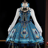 【Nekocos】Game Genshin Impact Cosplay Café Lynette CosplayCostume Premium Edition | Custom-Tailor
