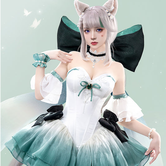 【Nekocos】Game NieR:Automata Cosplay YoRHa No. 2 Type B Sailor Uniform Cosplay Costume | In Stock