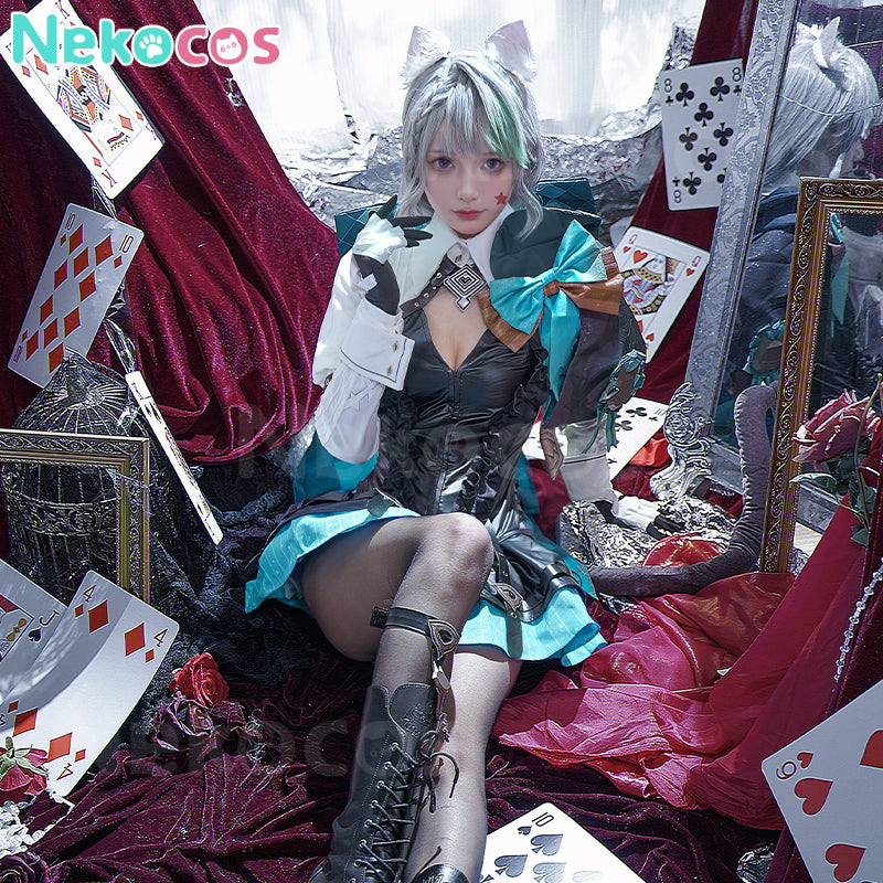 【Nekocos】Game Genshin Impact Cosplay Lynette Cosplay Costume Premium Edition | In Stock