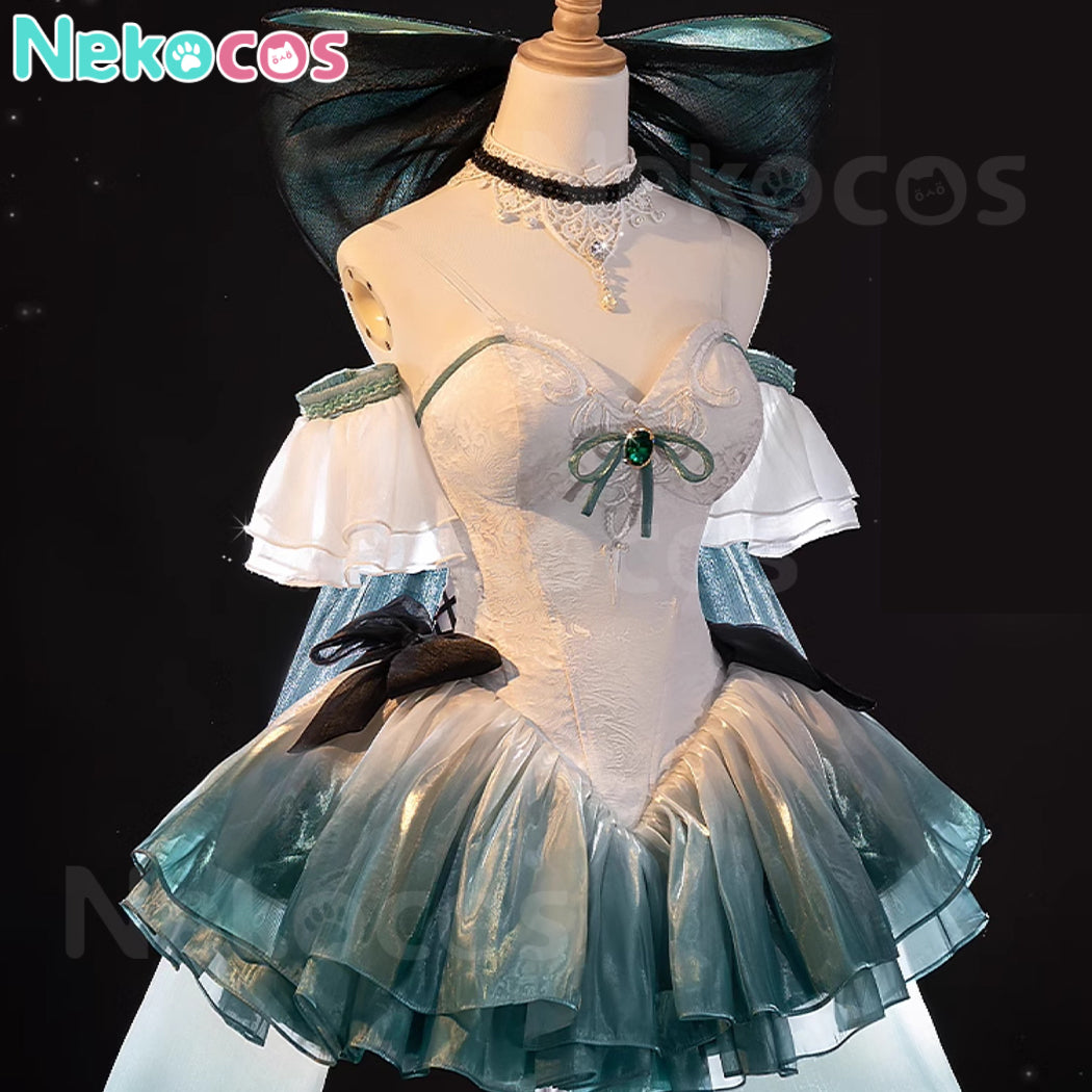 【Nekocos】Game Genshin Impact Cosplay Lynette Lily of the Valley Waltz Cosplay Costume Premium Edition | In Stock