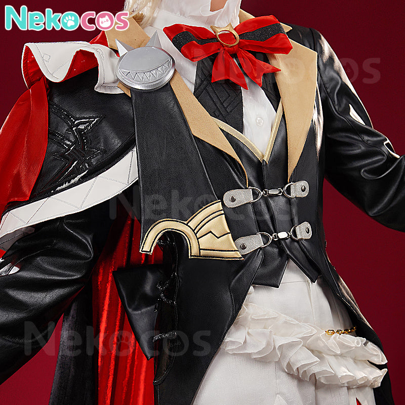 【Nekocos】Game Genshin Impact Cosplay Lynette x KFC Cosplay Costume Premium Edition | In Stock
