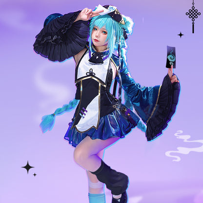 【Nekocos】Vocaloid Hatsune Miku Cosplay Miku Cosplay Costume | In Stock
