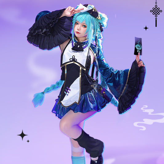 【Nekocos】Vocaloid Hatsune Miku Cosplay Miku Cosplay Costume | In Stock