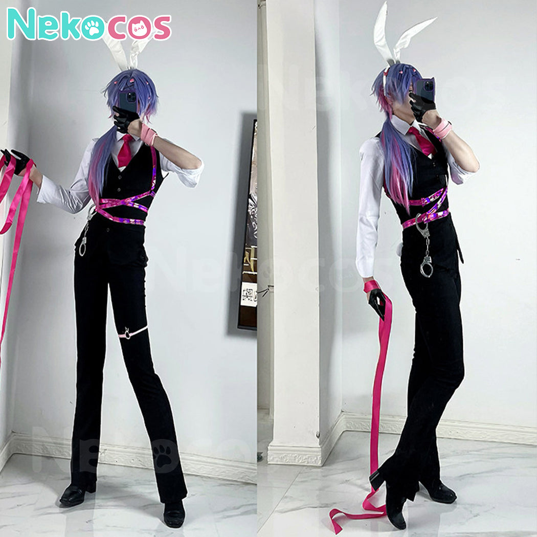 【Nekocos】Vocaloid Hatsune Miku Cosplay Rabbit Hole Gender Transition Cosplay Costume | In Stock
