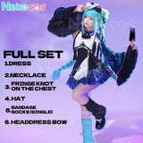 【Nekocos】Vocaloid Hatsune Miku Cosplay Miku Cosplay Costume | In Stock