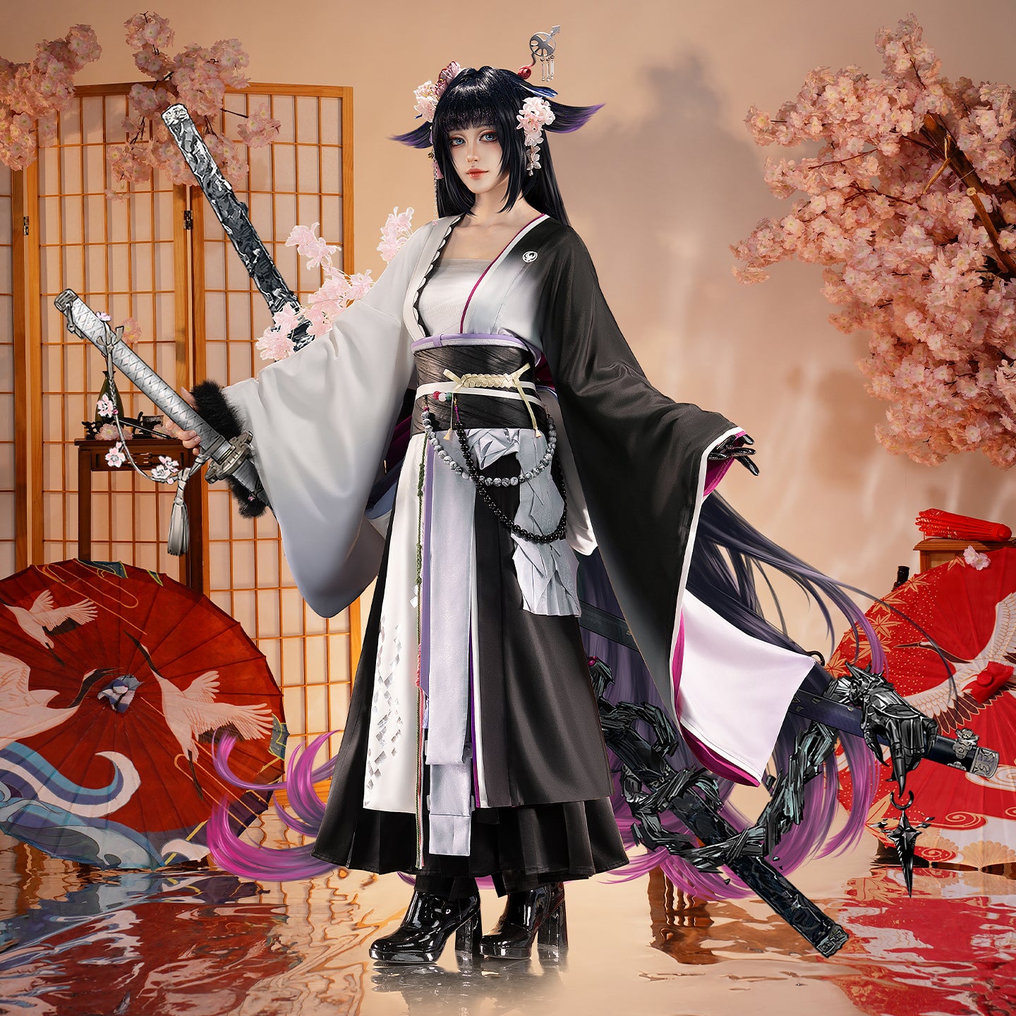 【Nekocos】Game Arknights Cosplay Mio Cosplay Costume Premium Edition | Pre-Sale
